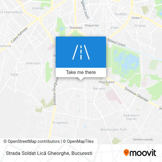 Strada Soldat Lică Gheorghe map