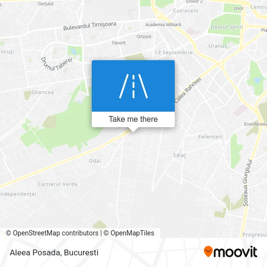 Aleea Posada map