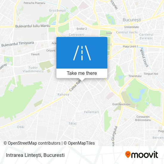 Intrarea Lintești map