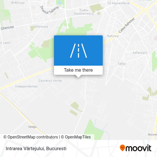 Intrarea Vârtejului map