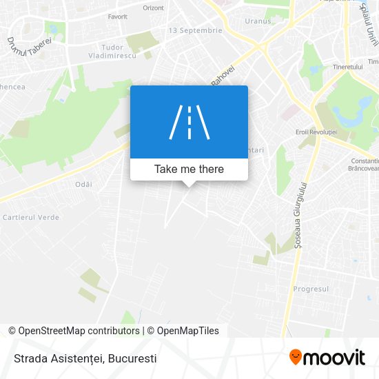 Strada Asistenței map