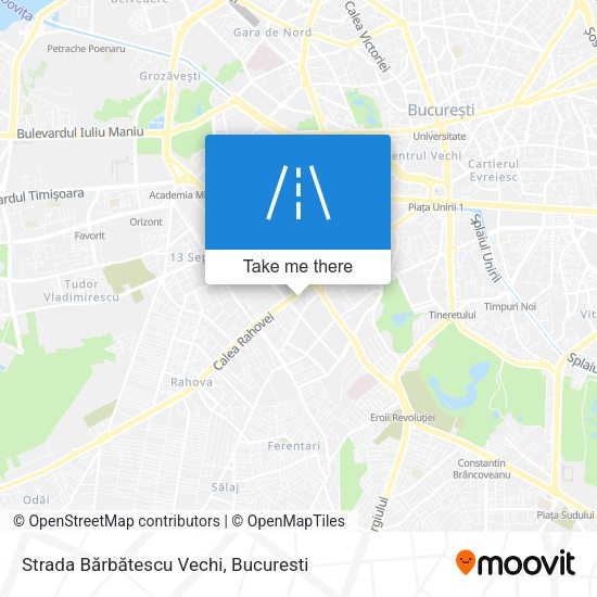 Strada Bărbătescu Vechi map
