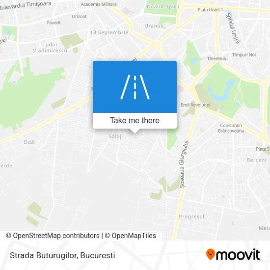 Strada Buturugilor map