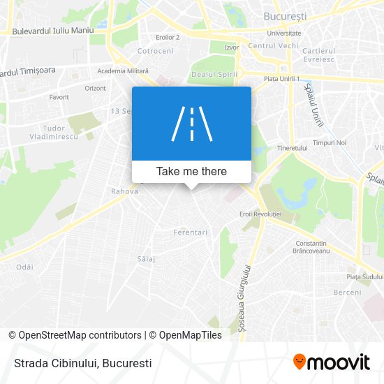 Strada Cibinului map