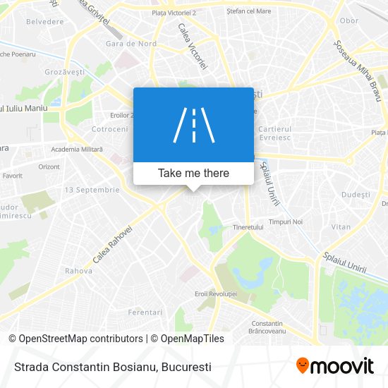 Strada Constantin Bosianu map