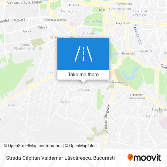 Strada Căpitan Valdemar Lăscărescu map
