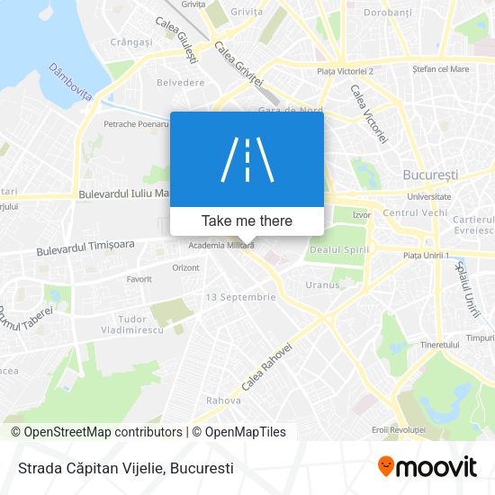 Strada Căpitan Vijelie map