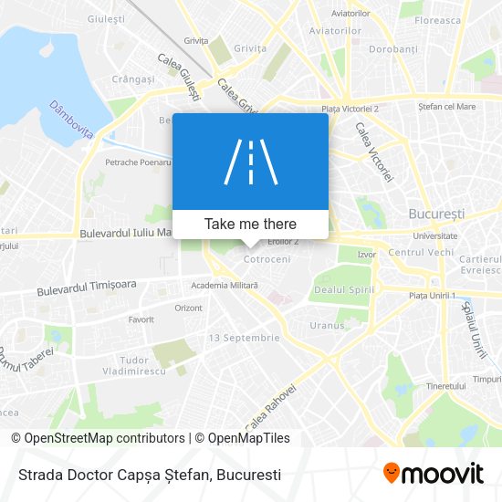 Strada Doctor Capșa Ștefan map