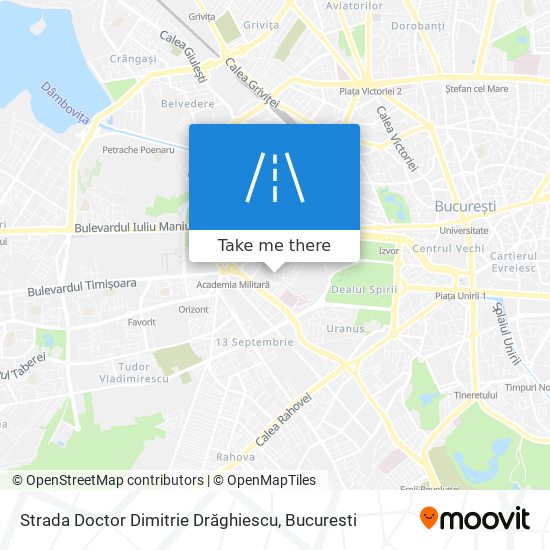 Strada Doctor Dimitrie Drăghiescu map