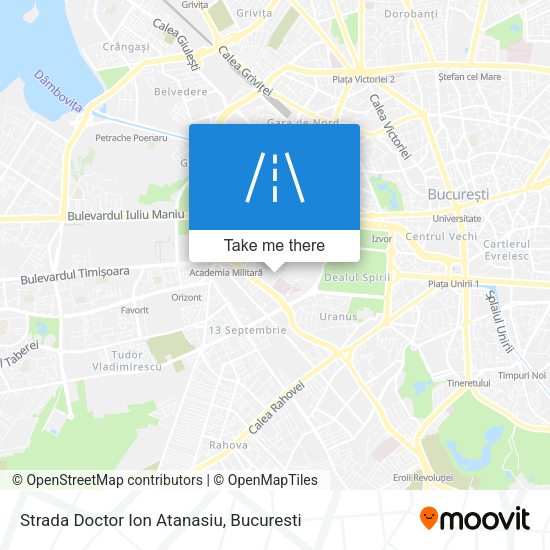 Strada Doctor Ion Atanasiu map