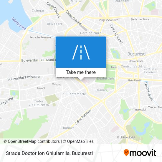 Strada Doctor Ion Ghiulamila map