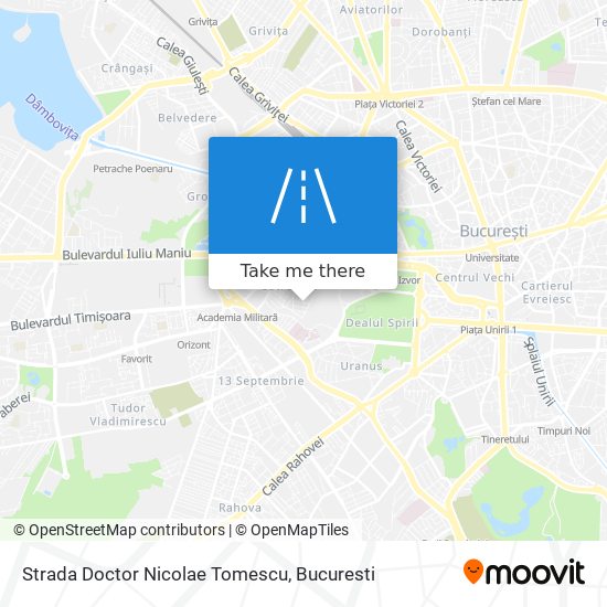 Strada Doctor Nicolae Tomescu map
