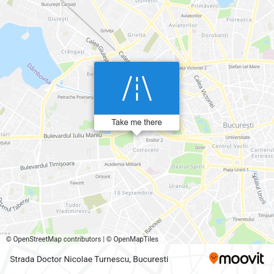 Strada Doctor Nicolae Turnescu map