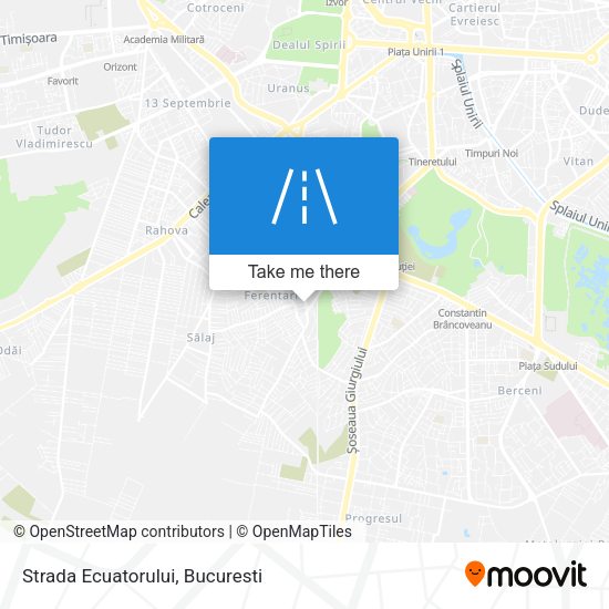 Strada Ecuatorului map