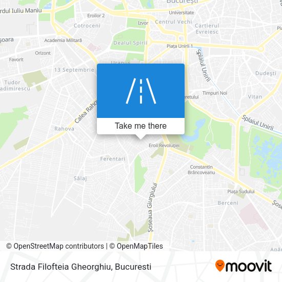 Strada Filofteia Gheorghiu map