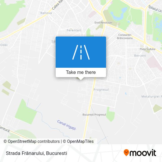 Strada Frânarului map