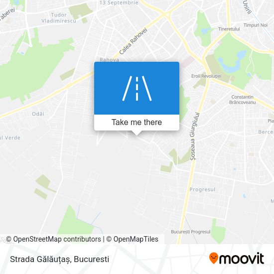 Strada Gălăuțaș map