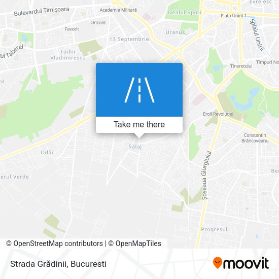 Strada Grădinii map
