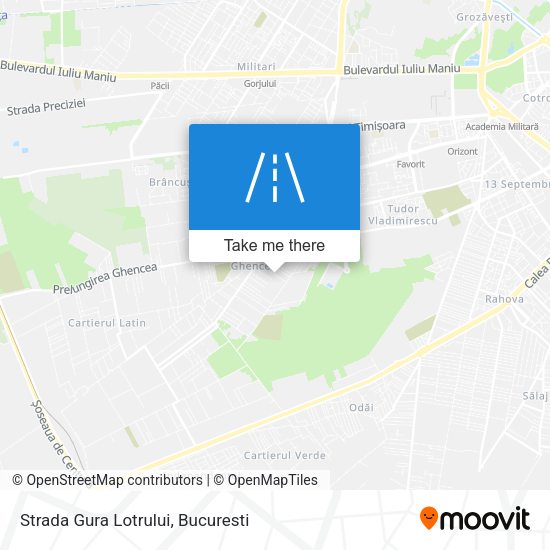 Strada Gura Lotrului map