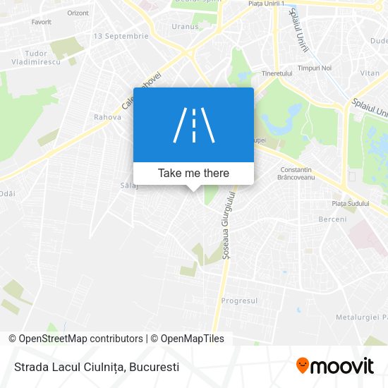 Strada Lacul Ciulnița map