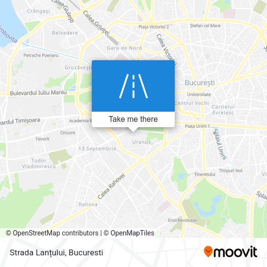 Strada Lanțului map