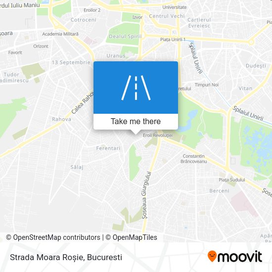 Strada Moara Roșie map