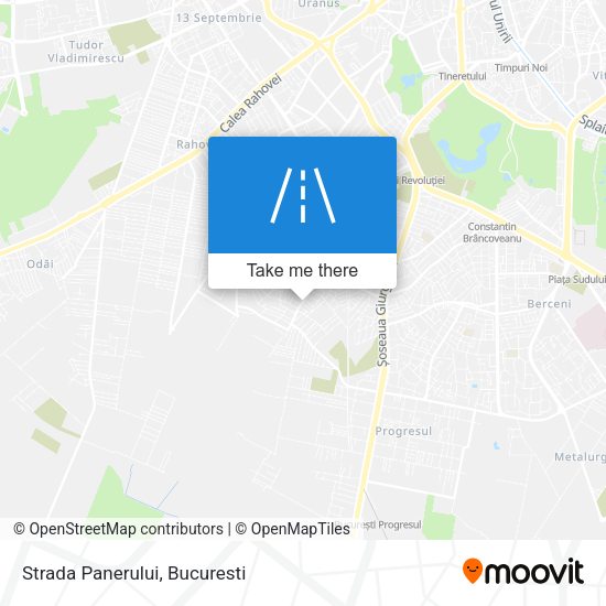 Strada Panerului map