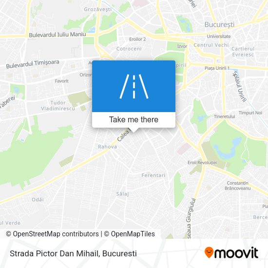 Strada Pictor Dan Mihail map