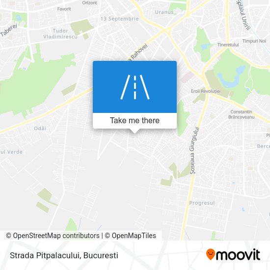 Strada Pitpalacului map