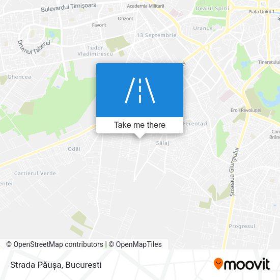 Strada Păușa map
