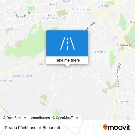 Strada Răchitașului map