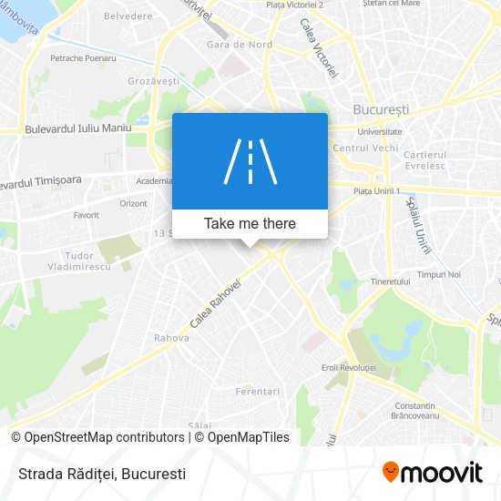 Strada Rădiței map