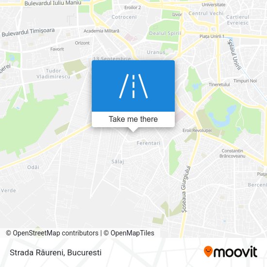 Strada Râureni map