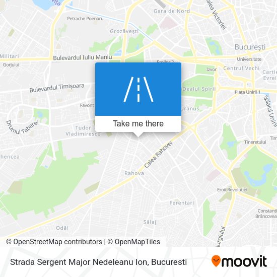 Strada Sergent Major Nedeleanu Ion map