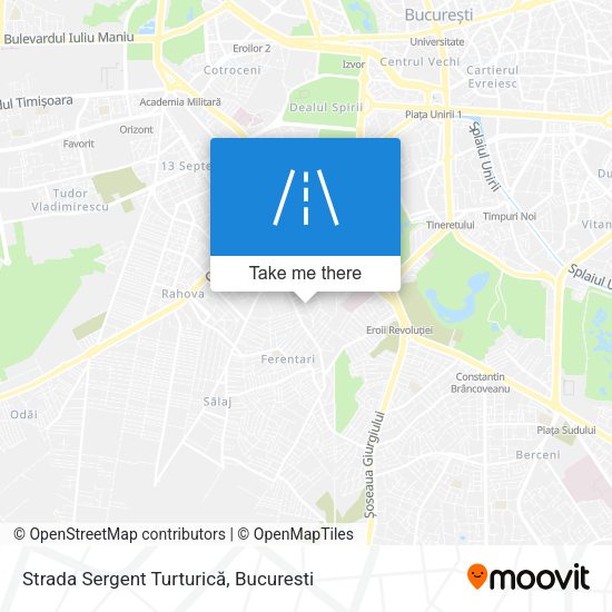 Strada Sergent Turturică map
