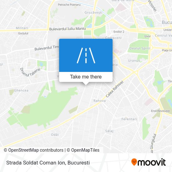 Strada Soldat Coman Ion map
