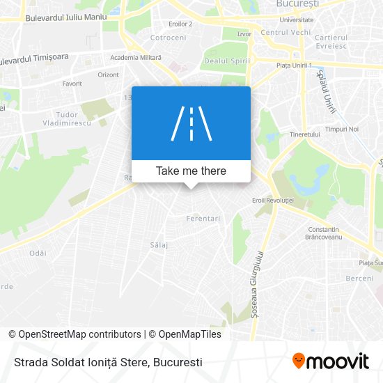 Strada Soldat Ioniță Stere map