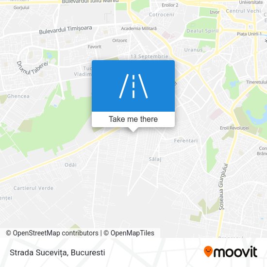 Strada Sucevița map