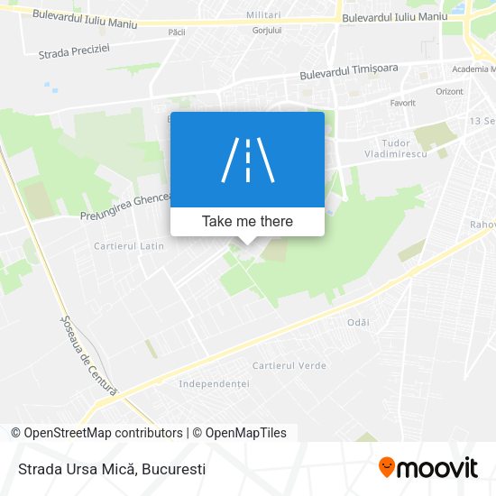 Strada Ursa Mică map