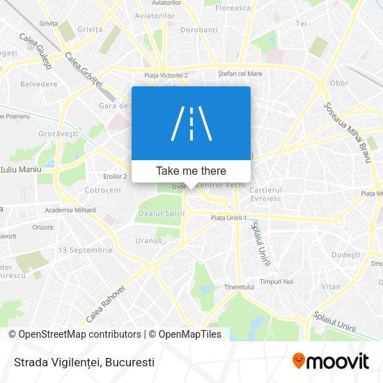 Strada Vigilenței map