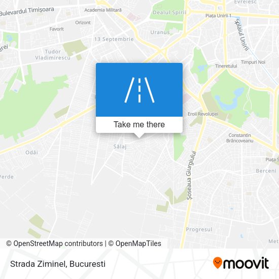 Strada Ziminel map