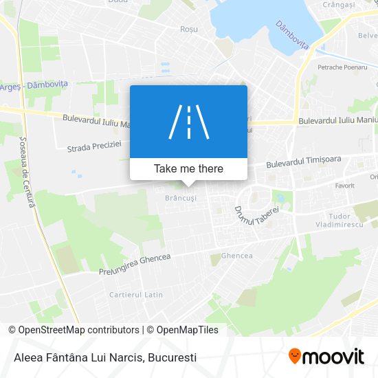 Aleea Fântâna Lui Narcis map
