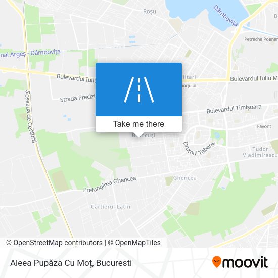 Aleea Pupăza Cu Moț map