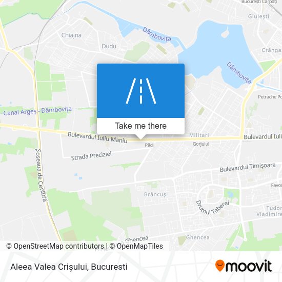 Aleea Valea Crișului map