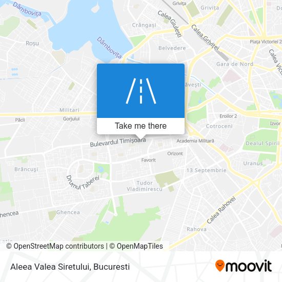 Aleea Valea Siretului map