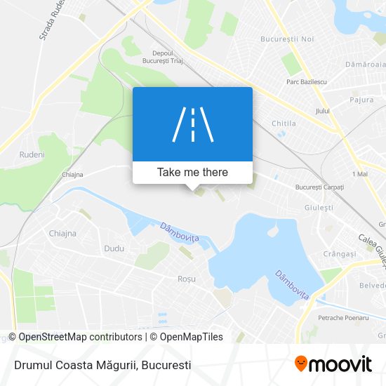 Drumul Coasta Măgurii map