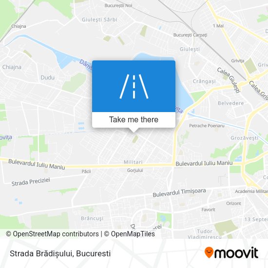 Strada Brădișului map