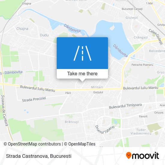Strada Castranova map