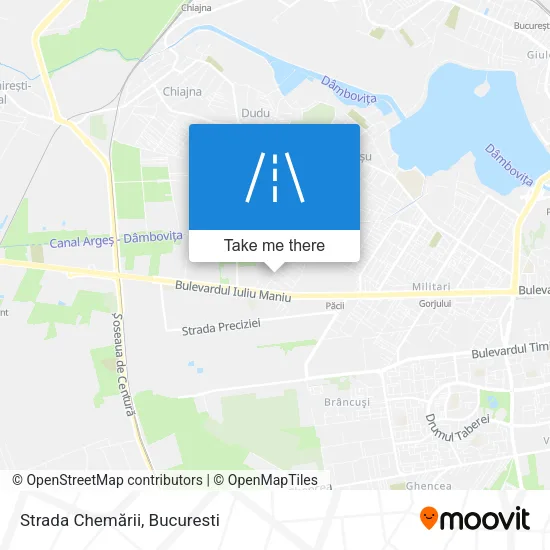 Strada Chemării map