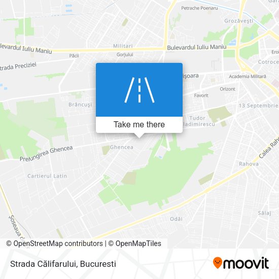 Strada Călifarului map